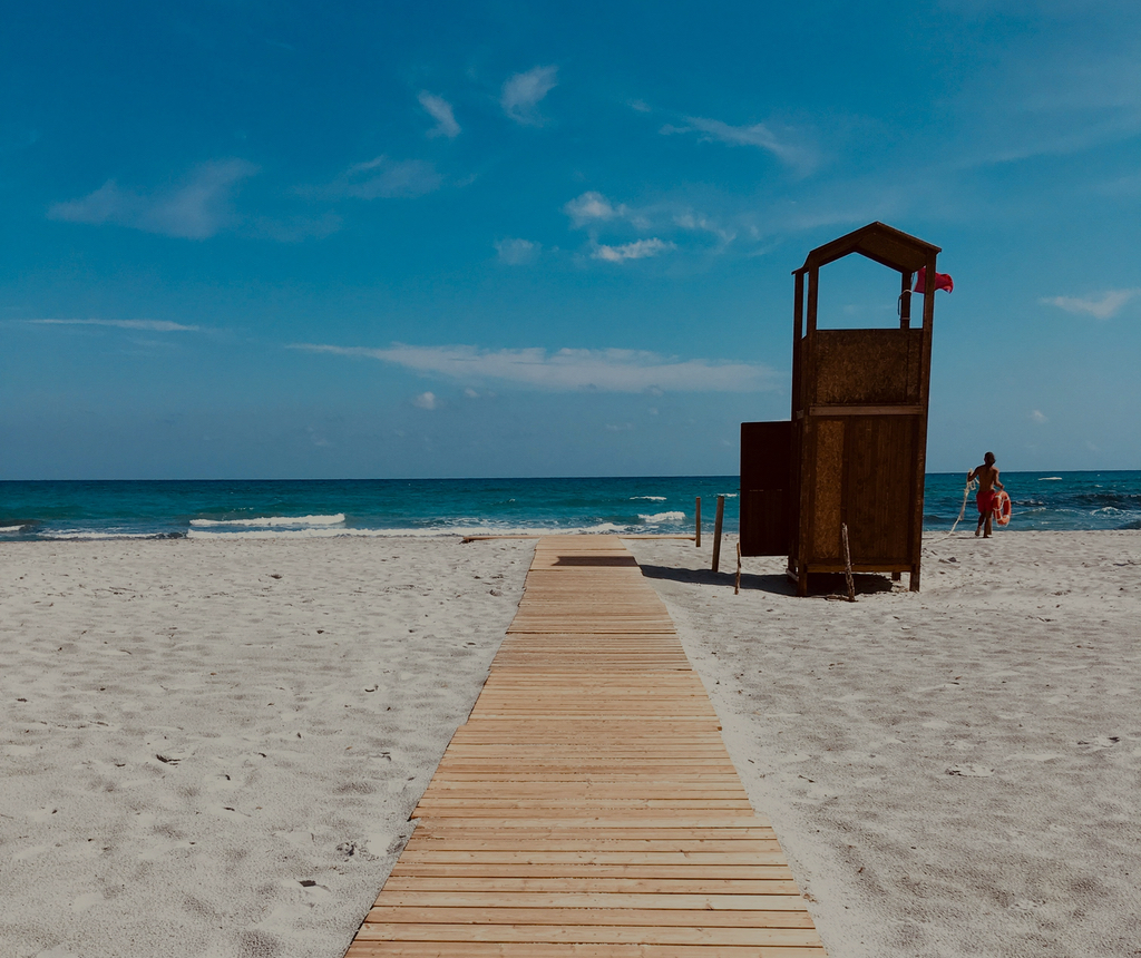 Besucherlimit am Strand